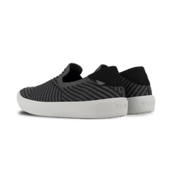 Women's Boardwalk Slip-On - Dark Grey/Black Zigzag