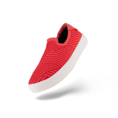 Women's Boardwalk Slip-On - Hyperpink/Berry Zigzag