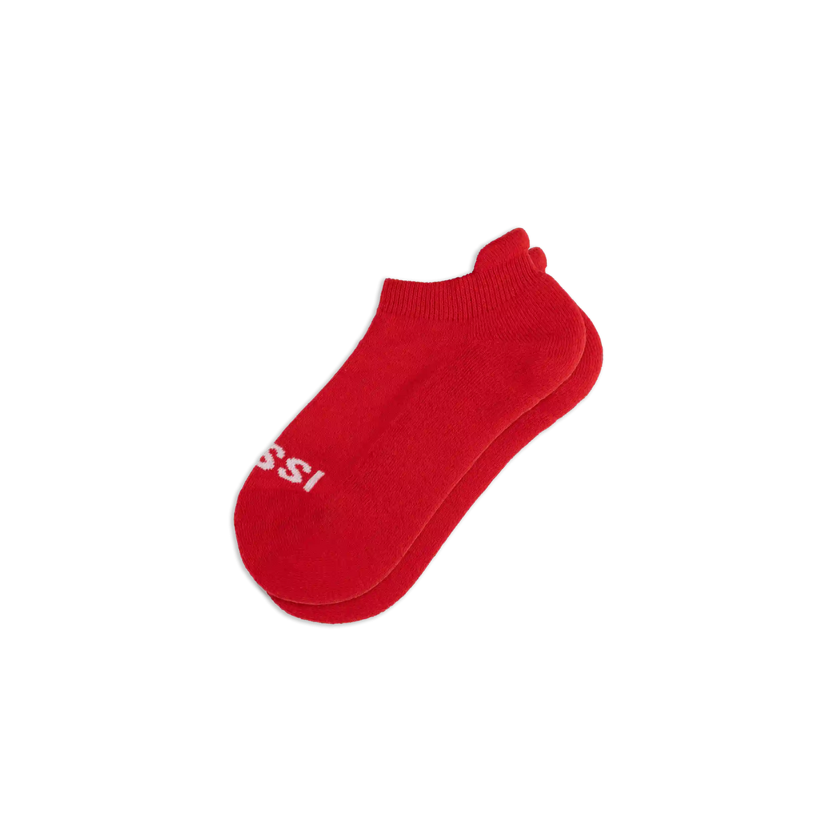 Tab Socks - Berry/White